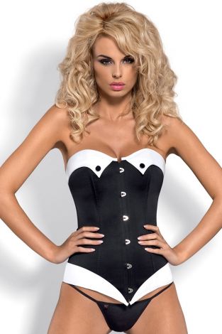 Sheridance corset; seksi korzet, crna - Obsessive