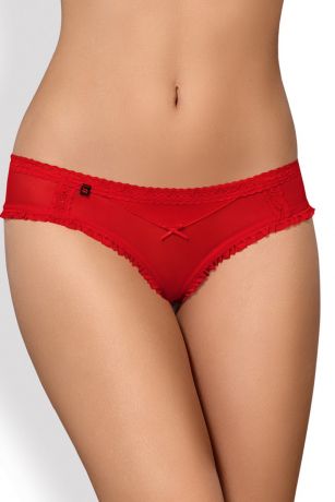 827 panties; seksi brazilke, crvena - Obsessive